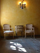 Decoratiuni interioare in galben