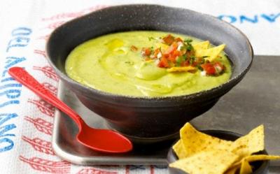 Supa rece de avocado