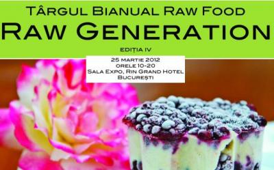 Targul Raw Generation, 25 martie 2012. Invitatie la alimentatie sanatoasa si produse naturale