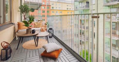Amenajarea unui balcon spatios: 5 idei creative