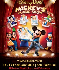 Disney Live! Mickey's Magic Show in premiera la Bucuresti