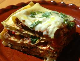 Lasagna cu spanac