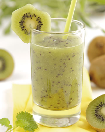 Smoothie de kiwi cu banana - un coktail ideal pentru sanatate