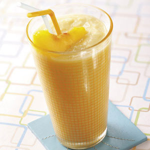 Milkshake cu piersici si caise