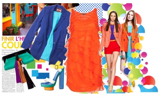 COLOR BLOCKING, ultimul trend in asortarea culorilor. Plus IDEI DE TINUTE