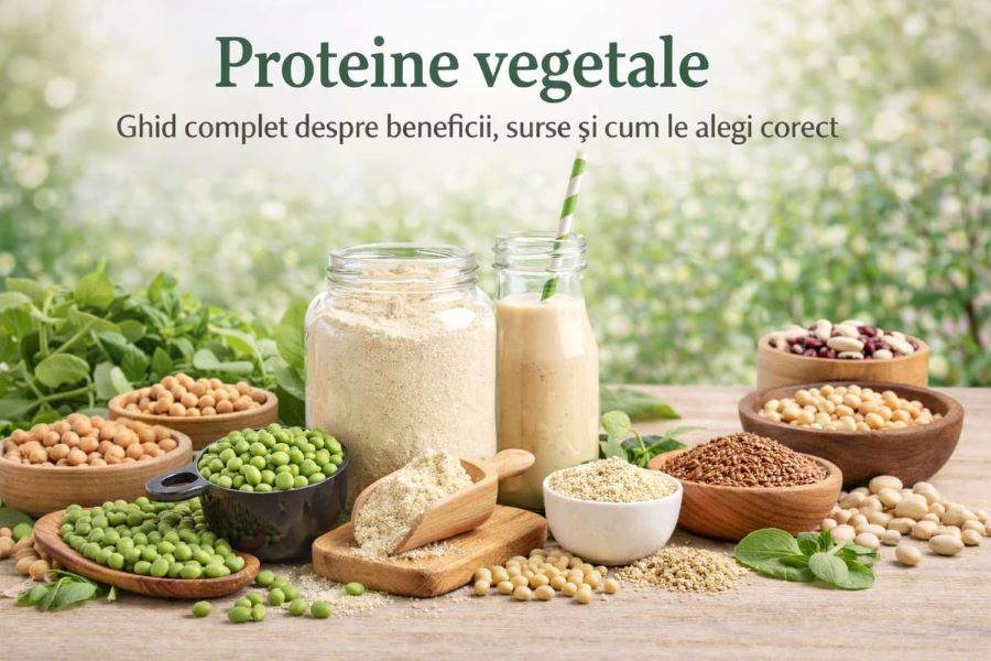 Proteine vegetale – Ghid complet despre beneficii, surse si cum le alegi corect
