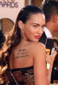 Tatuajele celebritatilor - mesaje pentru fani si mass-media